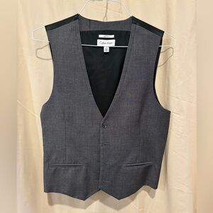Calvin Klein Charcoal Vest for Men